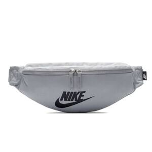 Nike Heritage Fanny Pack Crossbody Hip Bag Gray Black NWT
